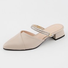 단골언니 여성용 브리유 스틸레토 보석 스트랩 뮬 샌들 3cm 패션의류/잡화/여성패션 반품 최저가 36,470원