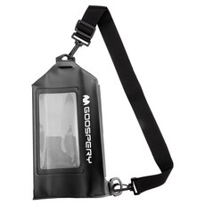 구스페리 다용도 수납 휴대폰 방수 크로스백, 블랙, 1개 가전디지털/휴대폰 액세서리 반품 최저가 6,580원