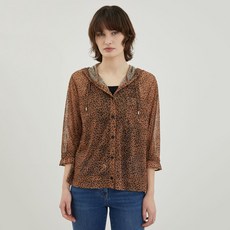 올리비아로렌 호피 후드 저지 가디건 VOBAL4M5111 패션의류/잡화/여성패션 반품 최저가 152,630원