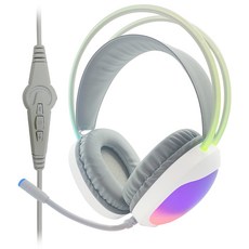 디알고 가상 7.1 채널 오로라 RGB LED 게이밍 헤드셋, GHS05, 화이트 + 그레이 가전디지털/PC주변기기 반품 최저가 10,950원