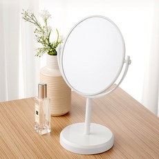 생활공식 360도 회전 탁상거울, 화이트 뷰티/뷰티소품 반품 최저가 7,520원