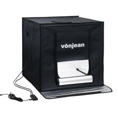 본젠 접이식 포터블 포토박스 미니 LED 스튜디오 60 x 60 x 60 cm, KPB-606, 1개 가전디지털/카메라 반품 최저가 80,600원