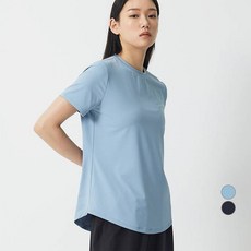 JAJU(자주) 여성용 액티브 롱 반팔 티셔츠 패션의류/잡화/여성패션 반품 최저가 6,230원