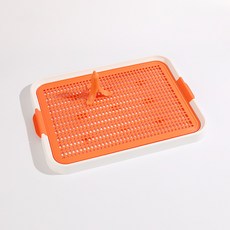 카르노코리아 반려동물 바나나 손잡이 배변판 FREE, 오렌지, 1개 반려동물용품/강아지 용품 반품 최저가 7,660원