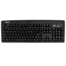 큐센 PS2 게이밍 유선 일반형 키보드, 블랙, SEM-DT35, 적축 undefined/undefined 반품 최저가 9,550원