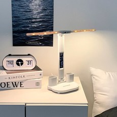 듀얼 LED 스탠드 플리커프리, 화이트 가전디지털/생활가전 반품 최저가 9,770원