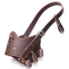 펫파마 반려견 프리미엄 입마개 XS, 브라운, 1개 반려동물용품/펫티켓 산책용품 반품 최저가 2,210원