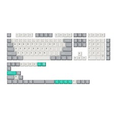 키크론 체리프로파일 이중사풀 PBT 키캡 풀 세트 143키, Gray + White + Mint, PBT-66-EN 가전디지털/키보드/마우스 반품 최저가 32,830원