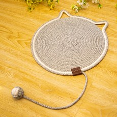 가또나인 고양이 스크래쳐 테일 매트, 베이지, 1개 반려동물용품/고양이 용품 반품 최저가 4,830원