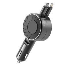 리버폭스 차량용 3in1 릴타입 45W 고속충전기, PT-19-1, 블랙 가전디지털/차량용 디지털 반품 최저가 15,960원