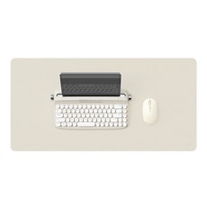 엑토 레트로2 가죽 마우스 루미 와이드 데스크 장패드 MP-63, MP-63베이지, 샌드 베이지, 1개 가전디지털/게임 반품 최저가 11,390원