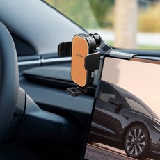 옵시디언 테슬라 모델 3 Y 하이랜드 핸드폰 고속 무선충전 거치대, 카멜, CT-W16E+CT-H63 가전디지털/차량용 디지털 반품 최저가 36,740원