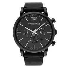 엠포리오아르마니 남성용 루이지 쿼츠 크로노그래프 가죽 시계 + 쇼핑백 AR1918 패션의류/잡화/남성패션 반품 최저가 188,760원