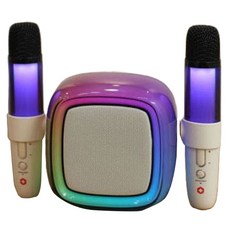 스위스콜스 LED 노래방 블루투스 5.4 스피커 + 듀얼 무선 마이크 세트 SKDM-SK100mz 가전디지털/음향기기 반품 최저가 58,540원