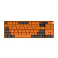 한성컴퓨터 Deskterior 저소음 윤활 듀얼무선 기계식 키보드, 오렌지 + 블랙, GK903B, 저소음 백축 가전디지털/키보드/마우스 반품 최저가 57,600원