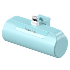 제이원 캡슐 일체형 미니 거치 도킹형 5000mAh 보조배터리, PR-ST5000-8, 민트 undefined/undefined 반품 최저가 4,490원