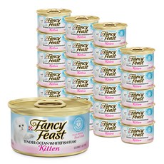 팬시피스트 키튼 텐더 흰살생선 고양이 주식캔, 생선, 85g, 24개 반려동물용품/고양이 사료 반품 최저가 28,320원