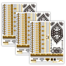 뷰티팝 타투 스티커 C, 7, 3개 뷰티/메이크업 반품 최저가 1,700원