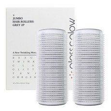 글로스앤글로우 점보 헤어롤, 그레이, 2개 뷰티/뷰티소품 반품 최저가 3,720원