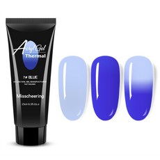미스치어링 네일연장 온도변화 폴리 아크릴젤, 07 BLUE, 1개 뷰티/네일 반품 최저가 3,960원