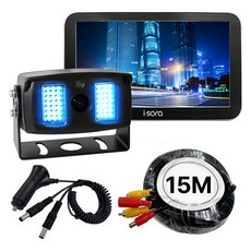아이소라 AI AHD 후방카메라 + 모니터 23cm + 일체형 연장선 15m 세트, 블랙, AI200W(후방카메라) 가전디지털/차량용 디지털 반품 최저가 178,500원