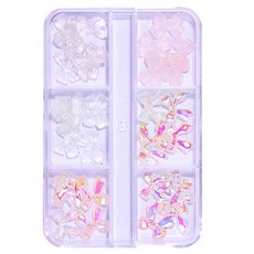 메이브라운 반전매력 광변 네일파츠 6종 세트 MSM, 03  리본(MSM71), 1세트 뷰티/네일 반품 최저가 6,450원