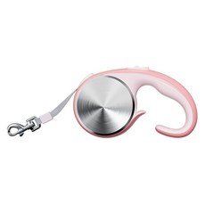 파스텔펫 반려동물 실버 컬러 자동리드줄, 핑크, 1개 반려동물용품/펫티켓 산책용품 반품 최저가 5,050원