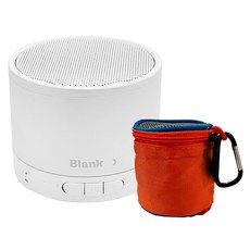 아이리버 블랭크 사운드드럼 시즌2 블루투스 스피커 + 파우치 세트 BTS-D1, 화이트(스피커), 오렌지(파우치) 가전디지털/음향기기 반품 최저가 22,280원