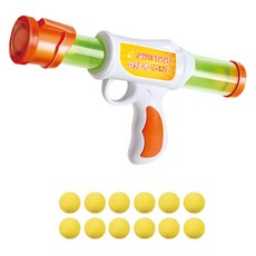 티티펫 고양이 탕탕탕 슈팅 총 장난감 + 공 12p, 혼합색상, 1세트 반려동물용품/고양이 용품 반품 최저가 4,500원
