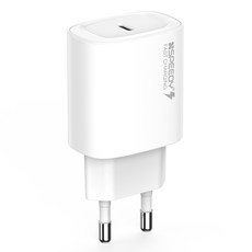 스피디 Gan 25W PD PPS C타입 초고속 충전기, 화이트, 1개 가전디지털/휴대폰 액세서리 반품 최저가 4,000원
