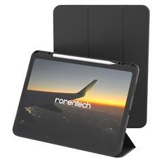 로랜텍 실코 애플펜슬 스마트 풀커버 아이패드 케이스, 블랙, 1개 undefined/undefined 반품 최저가 9,860원