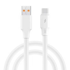 리버폭스 차량용 휴대폰 고속 충전 케이블 OD6.0 1.5m, 화이트 가전디지털/차량용 디지털 반품 최저가 4,390원