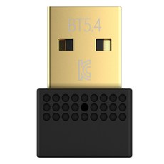 넥스트유 브로완 USB 블루투스 동글 5.4 PC 데스크탑 수신기, 545BT, 블랙, 1개 가전디지털/음향기기 반품 최저가 7,270원