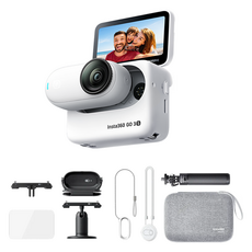 인스타360 얼티밋 번들 액션캠 128GB, 인스타360 GO 3S(화이트), 화이트 가전디지털/카메라 반품 최저가 915,230원