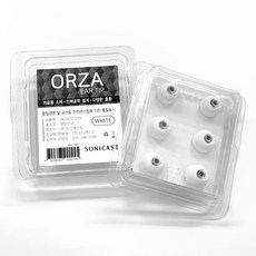 소니캐스트 디렘 오르자 이어팁 세트, 화이트, 1세트 가전디지털/음향기기 반품 최저가 9,400원