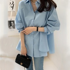 아이엠몽 여성용 제시앙 오피스 오버 긴팔 셔츠 패션의류/잡화/여성패션 반품 최저가 6,750원