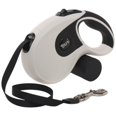 트리 반려동물 컴팩트 자동 리드줄 + 배변봉투 5m, 1개, 화이트 반려동물용품/펫티켓 산책용품 반품 최저가 7,120원