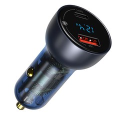 베이스어스 65W U+C QC PPS 디스플레이 듀얼 차량용 고속 충전기, VCKX65C, 다크 그레이 가전디지털/차량용 디지털 반품 최저가 27,720원