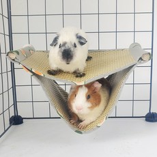 요런개 헬로 썸머 2단 소동물 해먹, 아보카도, 1개 반려동물용품/소동물/가축용품 반품 최저가 3,610원