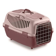 스테판플라스트 반려동물 걸리버 2철문 이동장, 파우더핑크 + 로즈브라운, 1개 undefined/undefined 반품 최저가 31,600원
