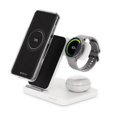 멜피움 아이폰 갤럭시 고속 멀티 무선충전기 3IN1 MPM-T5237 갤럭시워치용, 화이트, 1개 가전디지털/휴대폰 액세서리 반품 최저가 17,350원