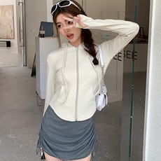 루나걸 여성용 베이브 후드 집업 L24FT071323 패션의류/잡화/여성패션 반품 최저가 25,200원