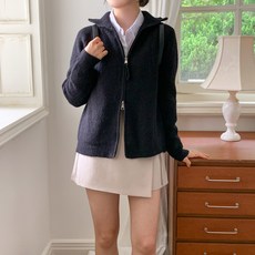 린다샵 사르다 하이넥 투웨이 베이직 니트 집업 cpjk5697k47 패션의류/잡화/여성패션 반품 최저가 6,000원