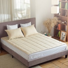 겨울애 오가닉 2인용 더블 카본 탄소매트 전기장판 전기요, 오트밀 가전디지털/계절가전 반품 최저가 86,750원