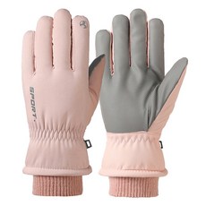 씨티컴퍼니 방한 방수 스마트터치 기모 스키장갑, 핑크, 1개 패션의류/잡화/남성패션 반품 최저가 6,950원