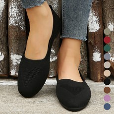 엘쏘 말랑말랑 니트 플랫 슈즈 패션의류/잡화/여성패션 반품 최저가 19,900원