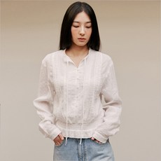 르아보네 여성용 스모크드 면 블라우스 패션의류/잡화/여성패션 반품 최저가 43,530원