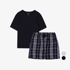 애니바디 반팔 라운지 믹스 잠옷 상하 세트 패션의류/잡화/속옷/잠옷 반품 최저가 15,850원