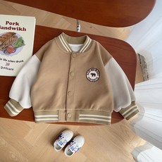 스타도어 유아용 곰패치 배색 야구점퍼 패션의류/잡화/유아동패션 반품 최저가 11,060원