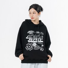 모즈모즈 소프트 쭈리 두들두들 오버핏 후드티 패션의류/잡화/남녀 공용 의류 반품 최저가 39,320원